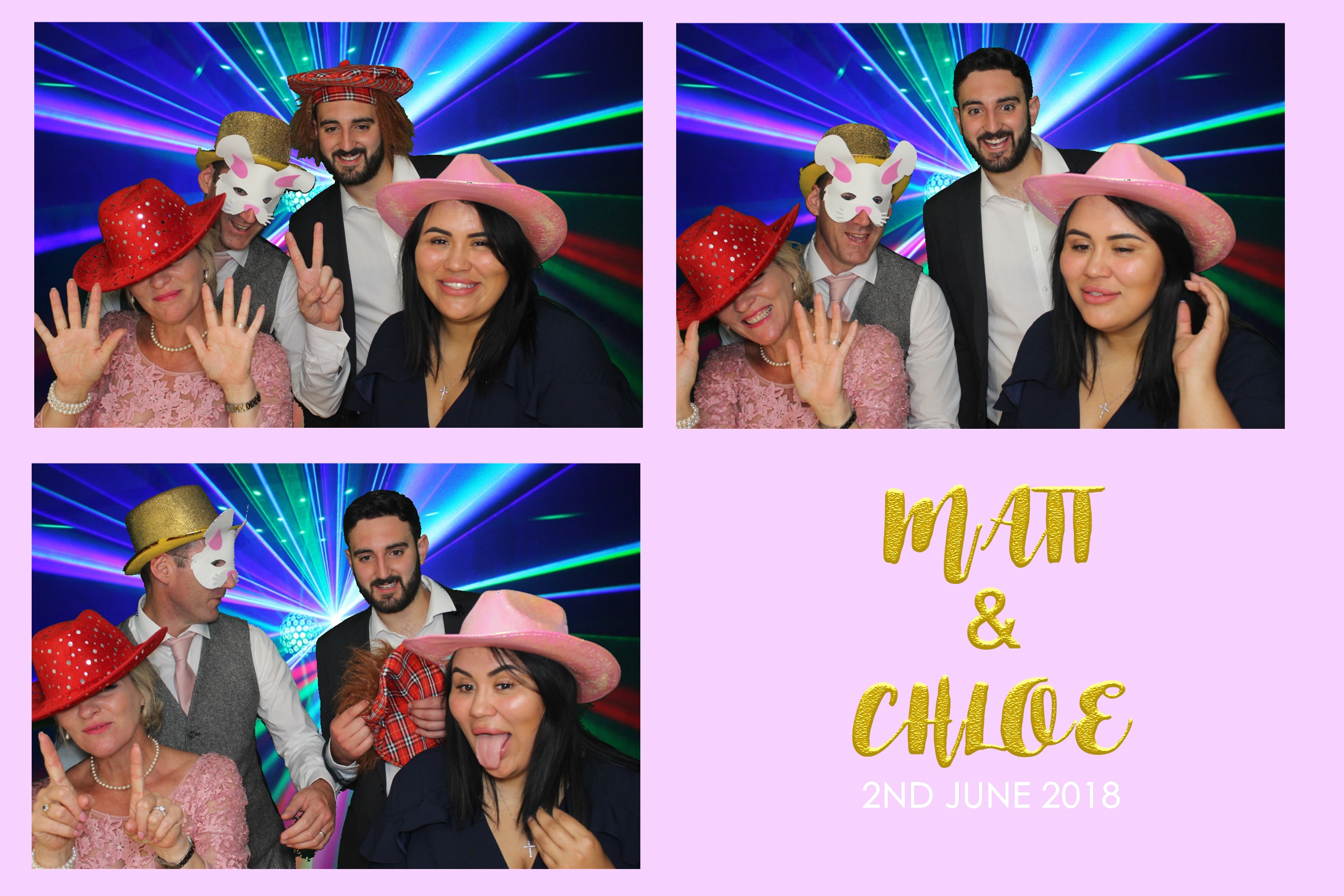 Matt & Chloe  | View more photos from the event at images.mobile-photo-booth.com/u/MobilePhotoBoothUK/Matt-Chloe